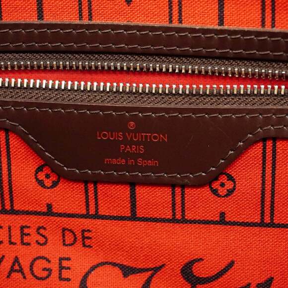 Louis Vuitton Damier Neverfull MM Tote Bag N51105 Ebene (Women's) - Picture 5 of 12